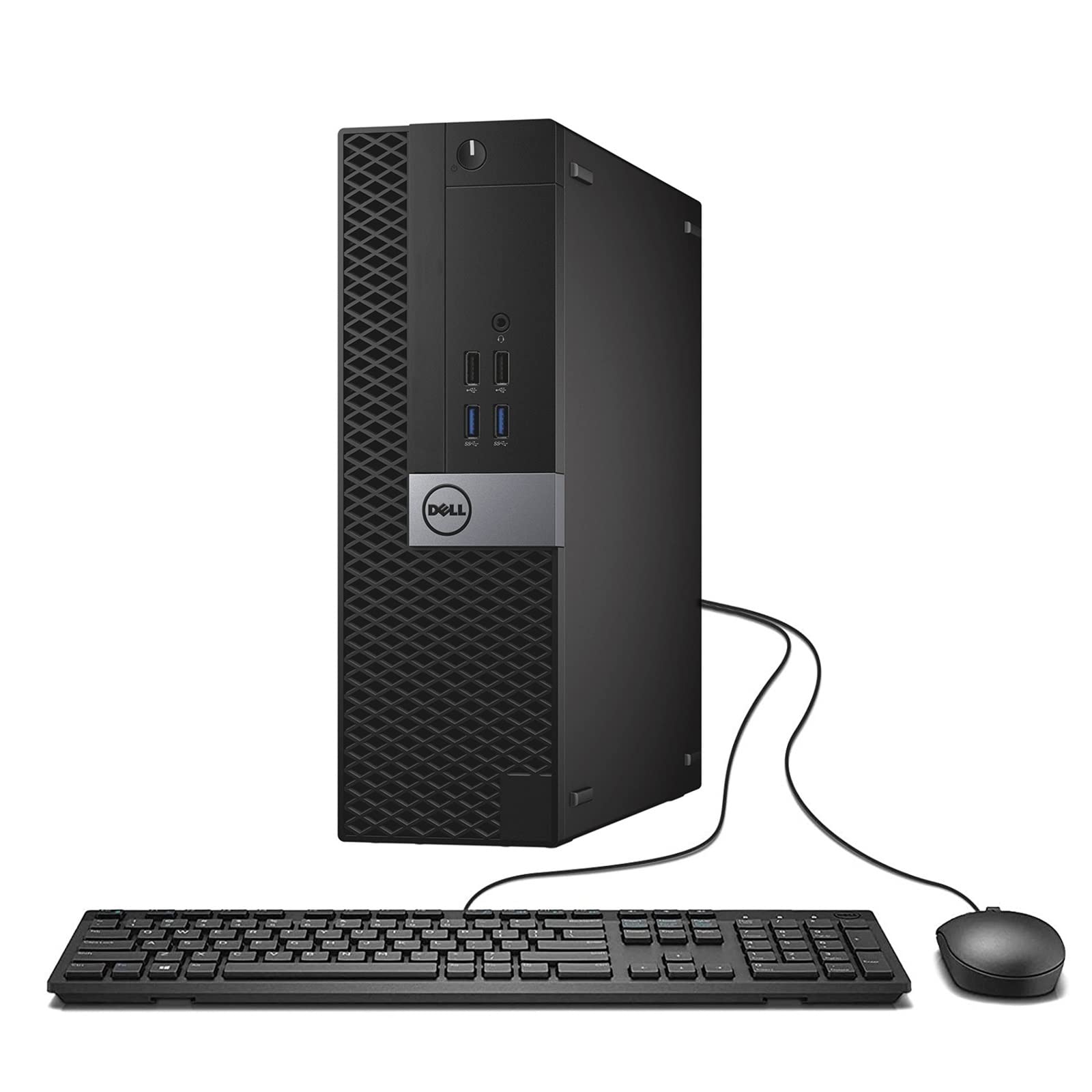 戴爾 Optiplex 3050 SFF 桌上型電腦，英特爾四核心 i5-6500 處理器，最高主頻 3.6GHz，16GB DDR4 內存，256GB 固態硬碟，WiFi，支援 4K 解析度，DP 介面，HDMI 介面，預裝 Windows 10 預裝 64 位元作業系統（英文）/ 64 位元作業系統（西班牙文）專業機版