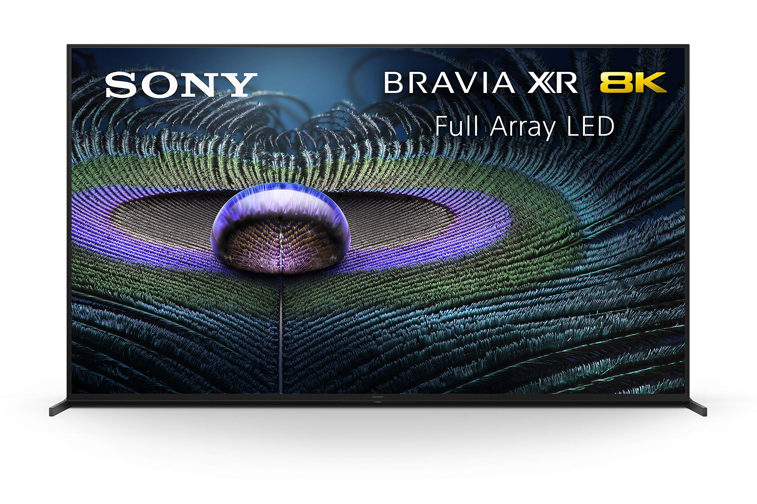 Sony Z9J 75 吋電視：BRAVIA XR 全陣列 LED 8K 超高清智慧 Google 電視，支援杜比視界 HDR 和 Alexa 語音助手，型號 XR75Z9J - 2021 款