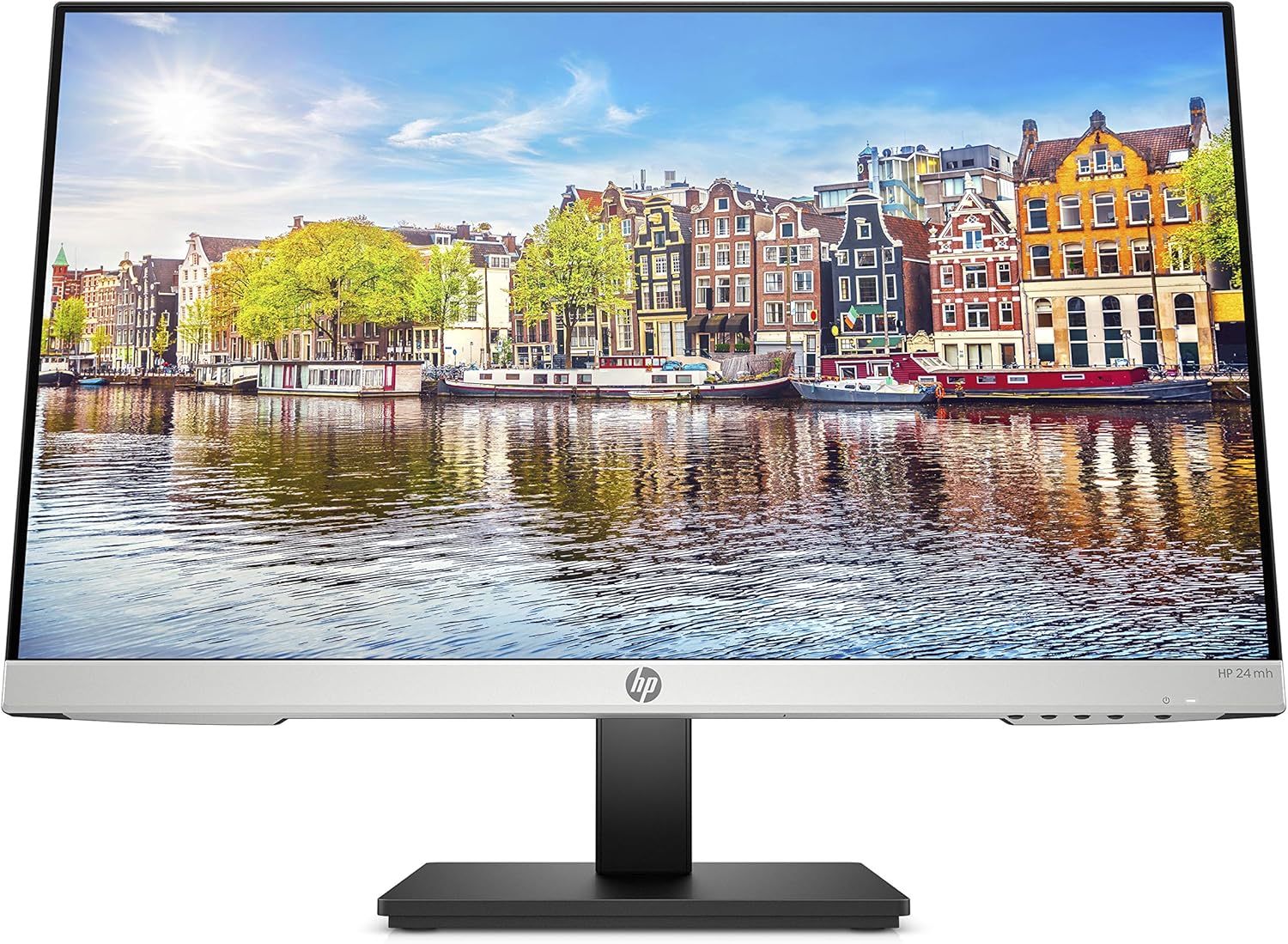 HP 24mh 全高清顯示器 - 23.8 吋 IPS 顯示器 (1080p) 電腦顯示器 - 內建揚聲器和 VESA 壁掛 - 高度/傾斜度調節，符合人體工學 - HDMI 和 DisplayPort 介面 - (1D0J9AA)