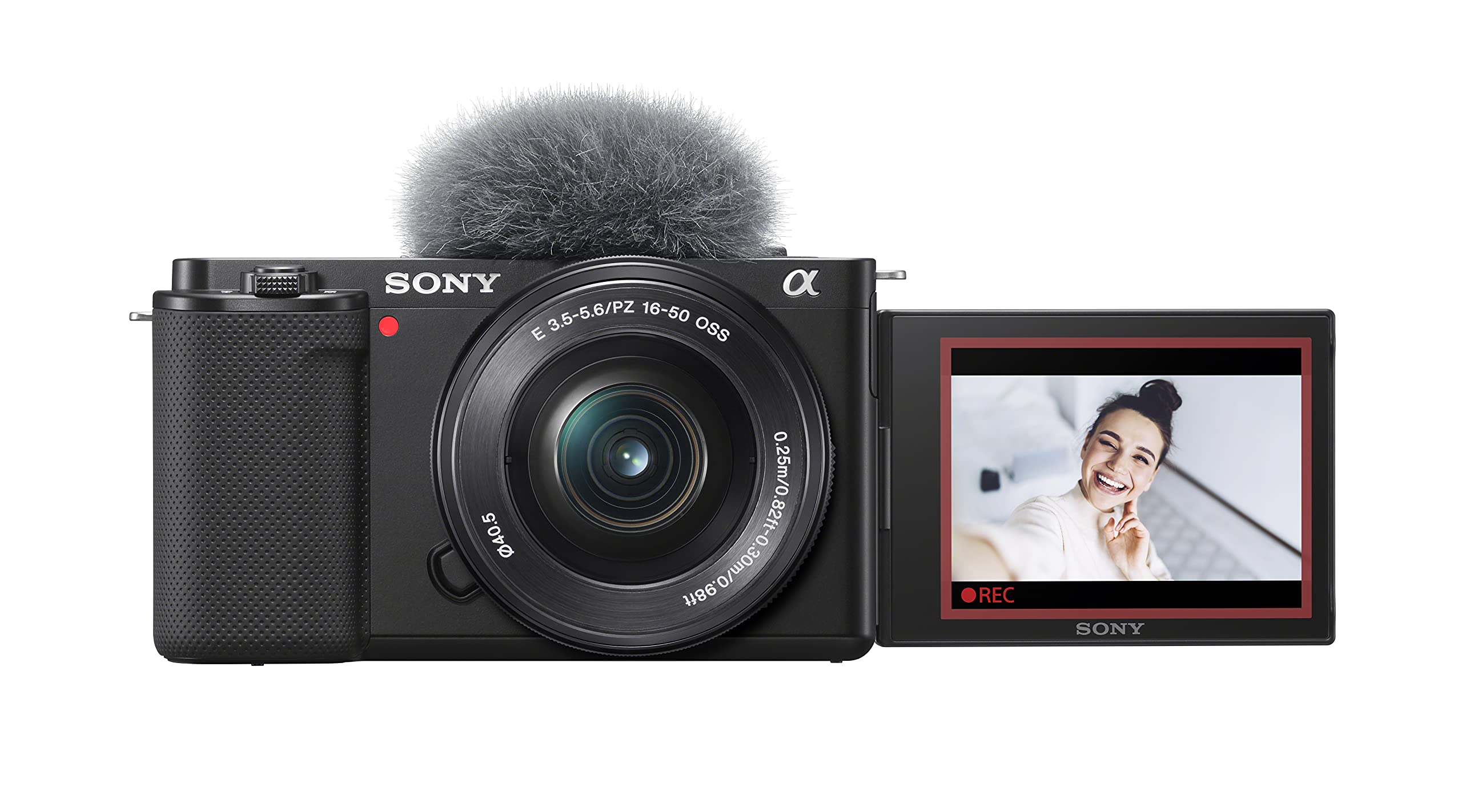 Sony Alpha ZV-E10 - APS-C 可換鏡頭微單 Vlog 相機組 - 黑色
