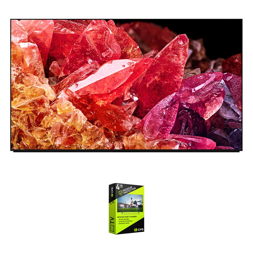 Sony XR65X95K 65 吋 BRAVIA XR X95K 4K HDR 迷你 LED 電視，內建 Google TV 智慧電視（2022 年款），套裝包含 4 年高級 CPS 增強保護包