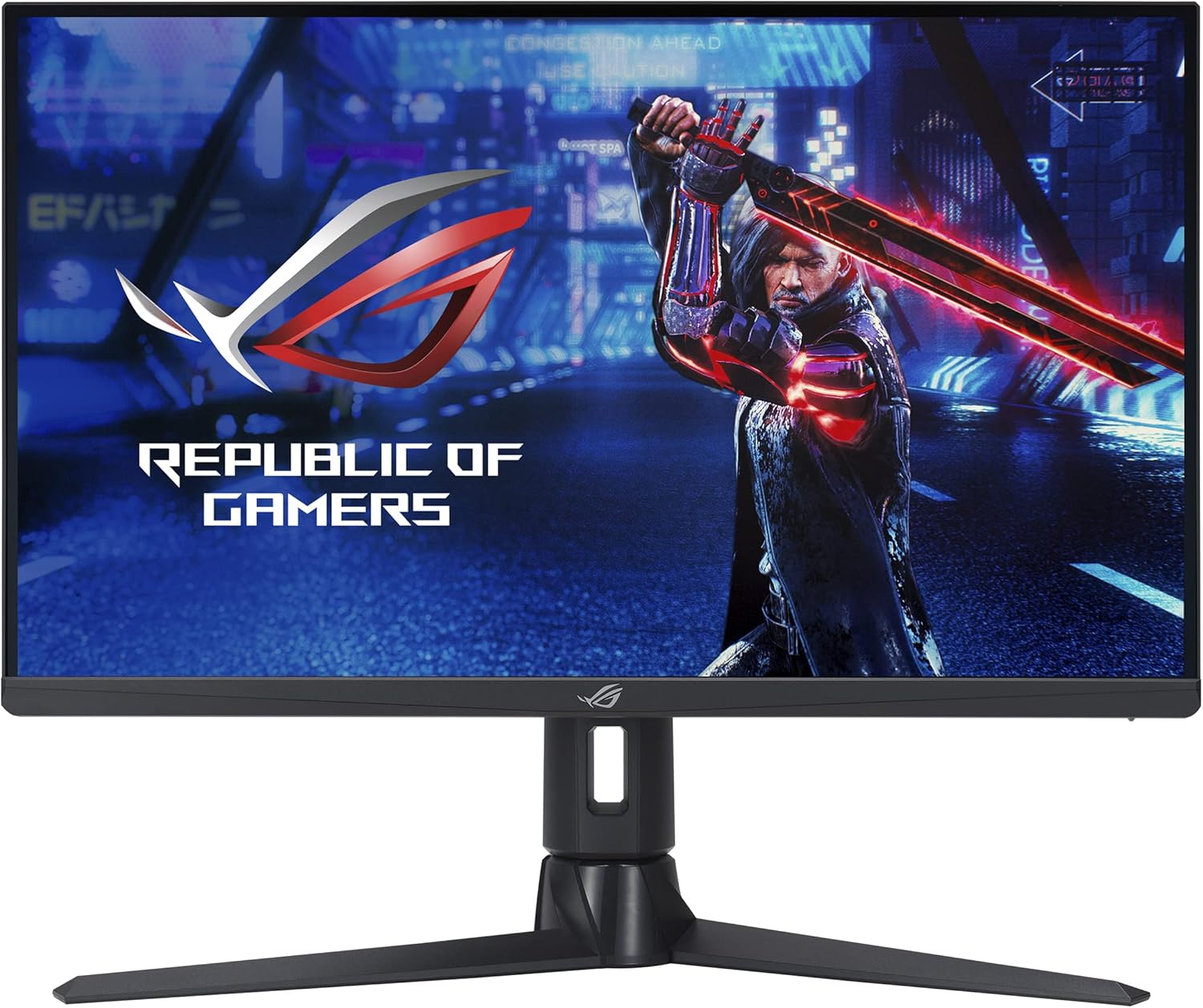 華碩 ROG Strix 27 吋 1080P 電競顯示器 (XG276Q) - 全高清、IPS 面板、170Hz 更新率、1ms 反應時間、極低運動模糊、FreeSync Premium 技術、DisplayPort 介面、HDMI 介面、網路攝影機三腳架介面、DisplayHDR400、HHDR