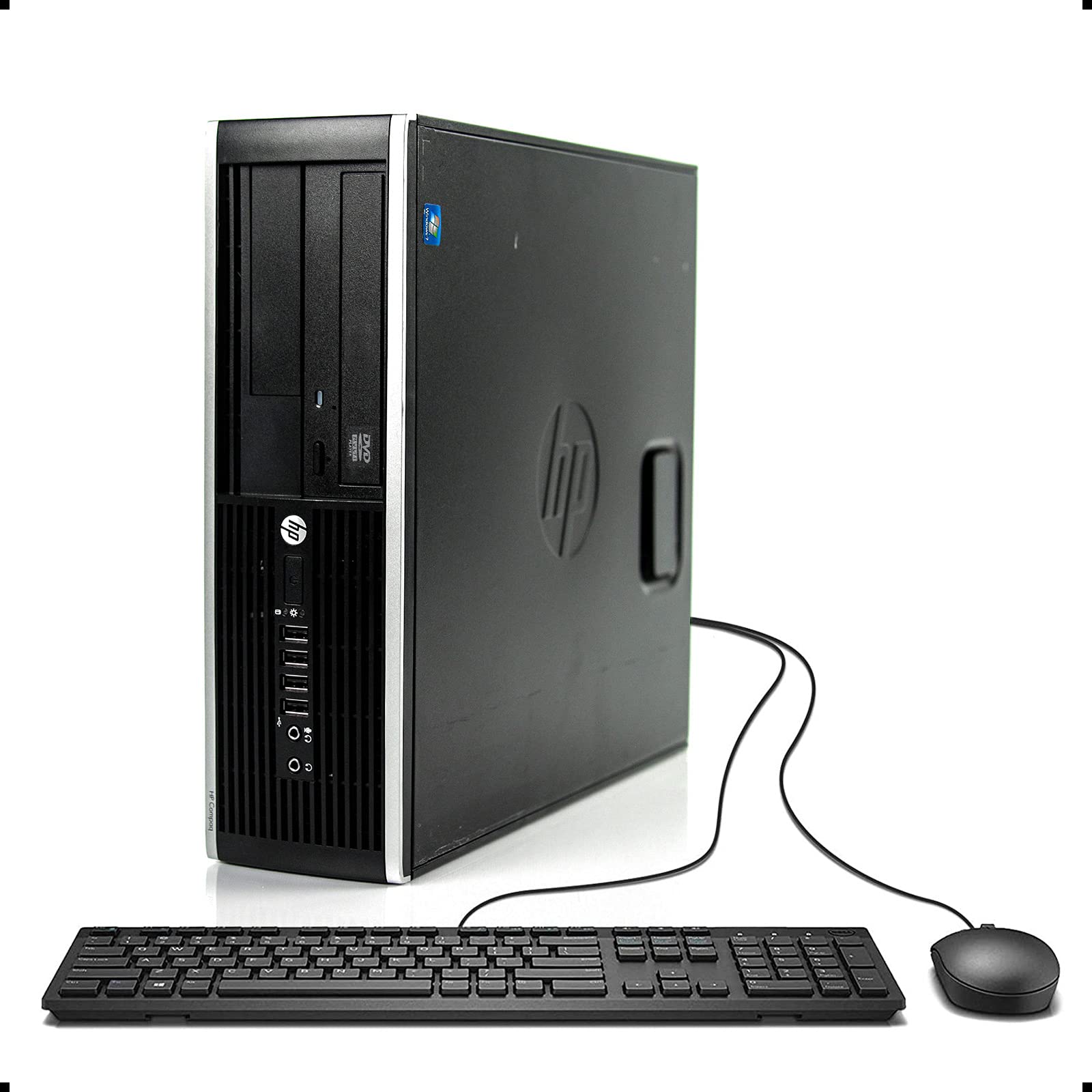 HP 8300 Elite 小型桌上型電腦，英特爾酷睿 i5-3470 3.2GHz 四核心處理器，8GB 內存，500GB SATA 硬碟，Windows 10 專業版 64 位元作業系統，USB 3.0 接口，DisplayPort 介面（翻新機）