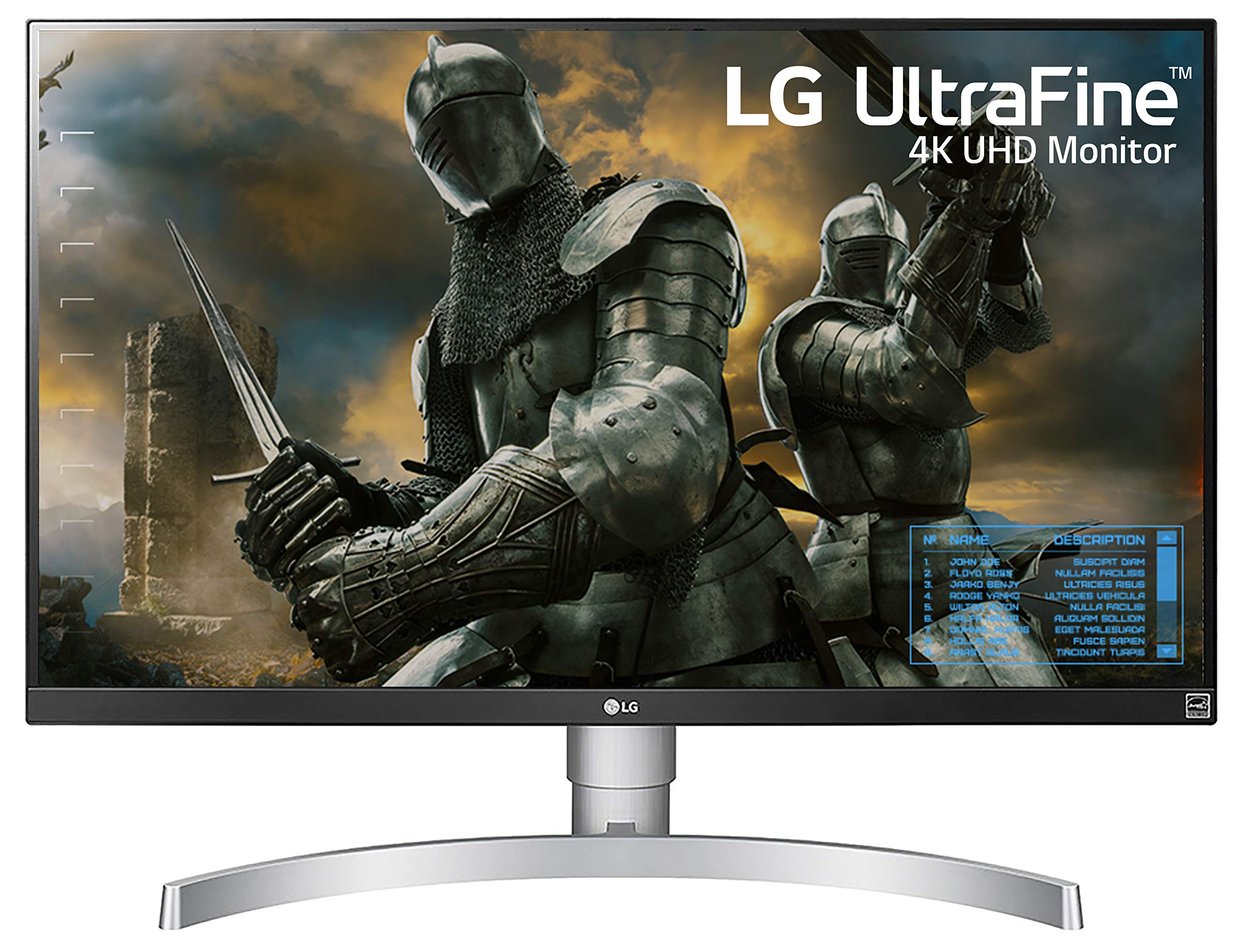 LG 27UK650-W 27吋超高清 (3840 x 2160) IPS 顯示屏，支援 HDR 10、99% sRGB 色域、AMD FreeSync 技術，採用三面近乎無邊框設計