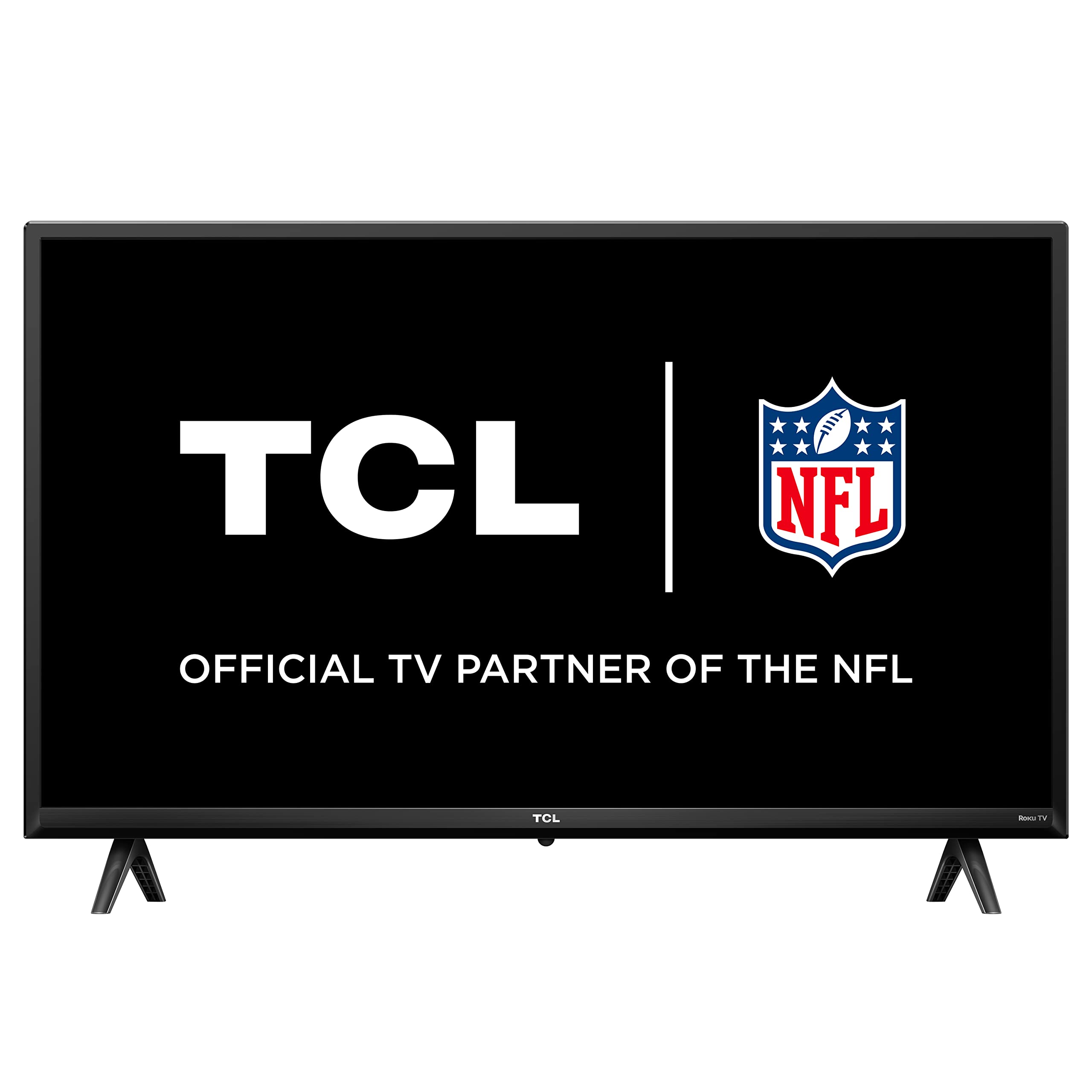 TCL 32吋3系列高清720p LED智慧型Roku電視 - 32S355，黑色