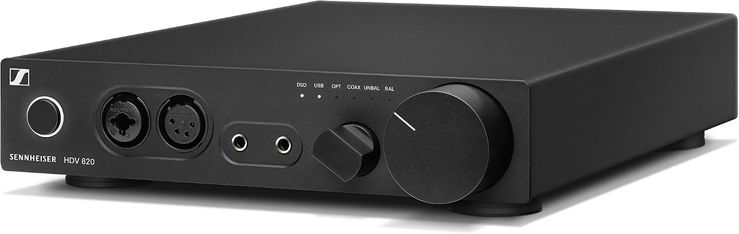 森海塞爾消費音頻 HDV 820 參考級耳機擴大機/DAC - ESS 9028PRO Sabre 帶 USB
