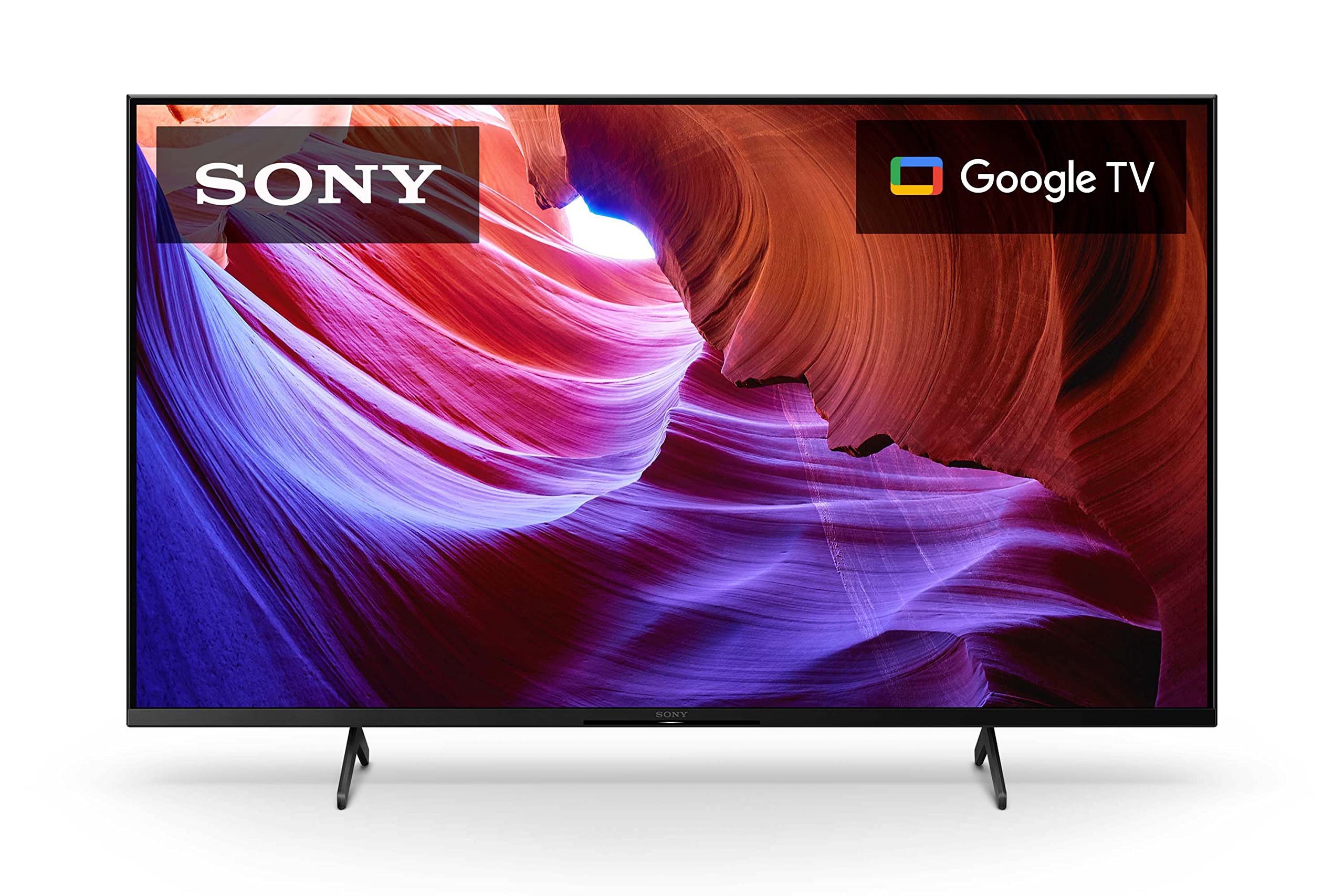 Sony 43 吋 4K 超高清電視 X85K 系列：LED 智慧型 Google TV（支援藍牙、Wi-Fi、USB、乙太網路、HDMI），具備杜比視界 HDR 和原生 120Hz 更新率 KD43X85K - 2022 年款