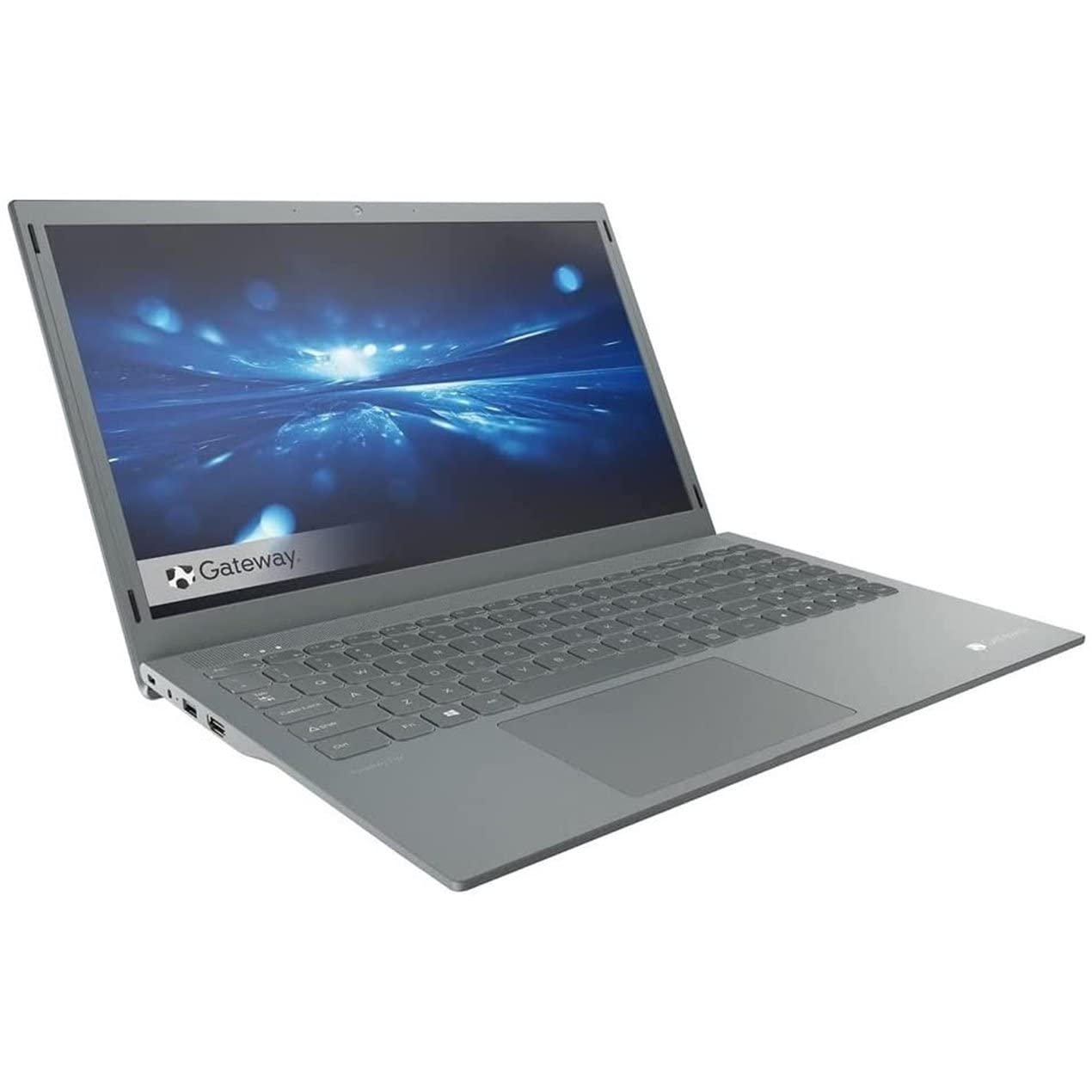 Gateway 15.6吋 FHD 超薄筆記型電腦，四核心奔騰銀牌 N5030 處理器，最高主頻 3.1GHz，4GB 內存，128GB eMMC 存儲，WiFi，藍牙，炭黑色（翻新機）