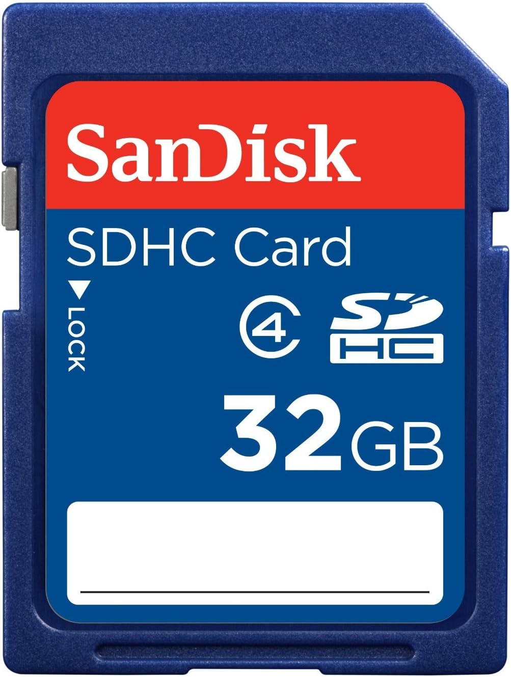 SanDisk 標準型快閃記憶體卡 - 32 GB - Class 4 - SDHC 零售包裝