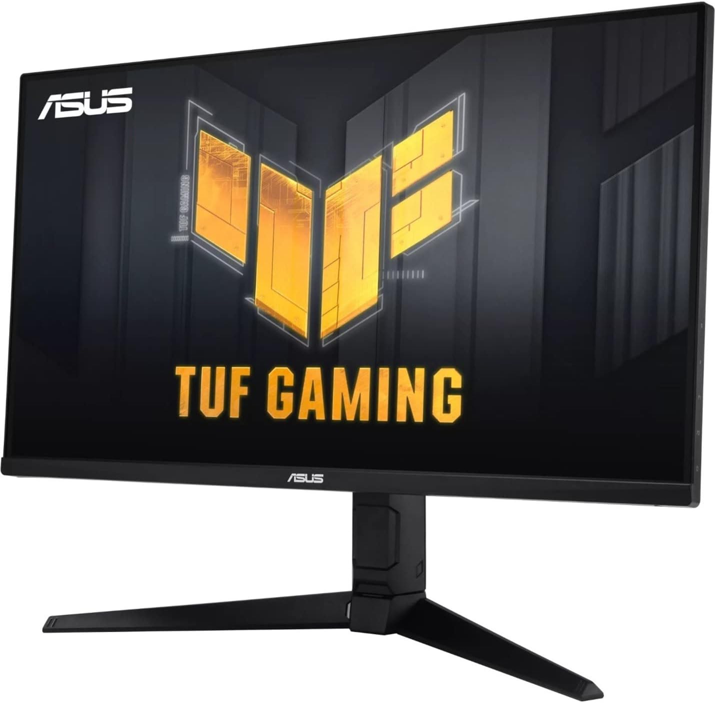 ASUS TUF Gaming 28 吋 4K 144Hz DSC HDMI 2.1 電競顯示器 (VG28UQL1A) - 超高清 (3840 x 2160) 分辨率，快速 IPS 面板，1 毫秒ium，支援極低運動模糊同步 (ELMB)，相容 G-SYNC 和 FreeSyncm Precm Precm，具有 DCIm-3c% 具備 G-SYNC 和 FreeSyncm，具有 0%0%
