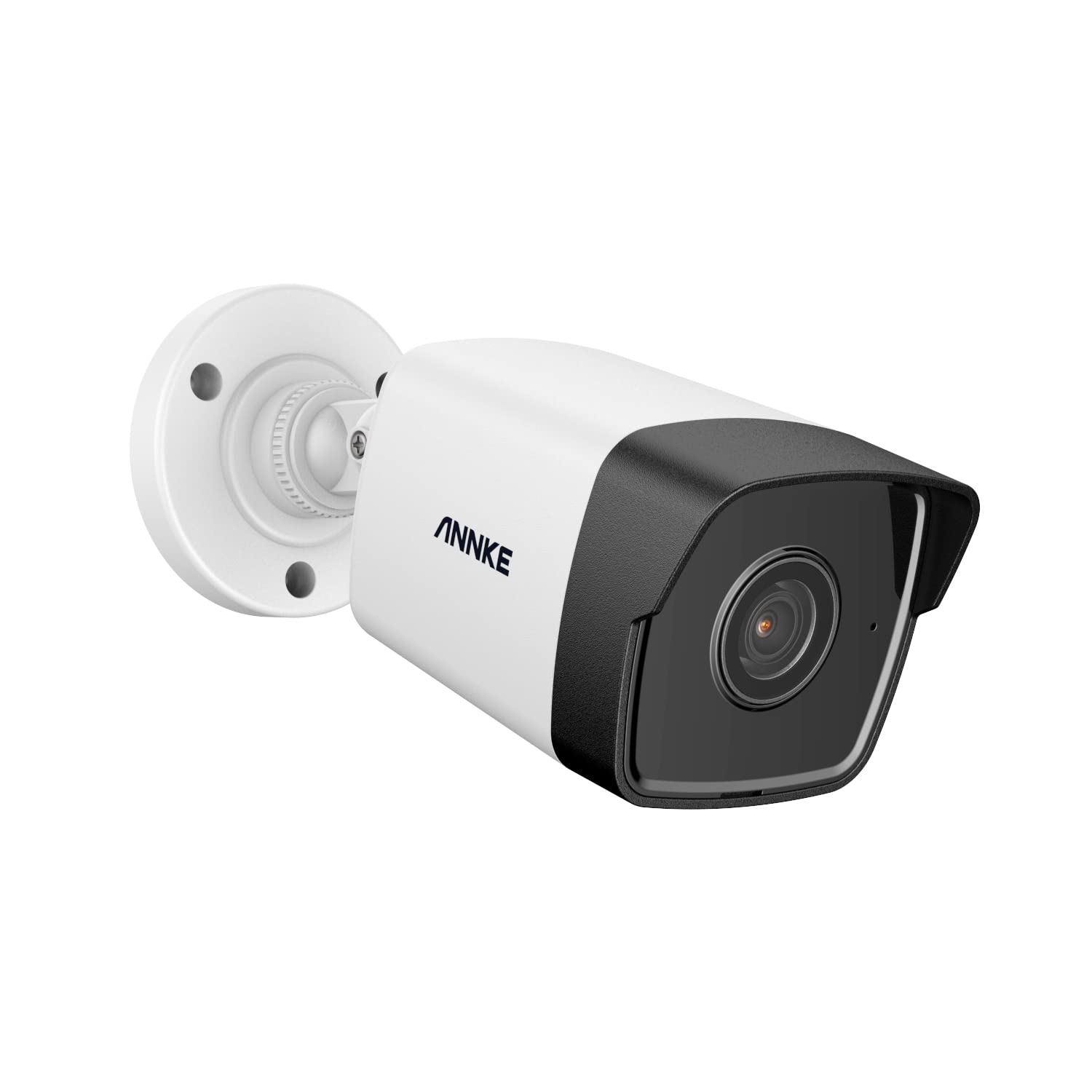 ANNKE C500 5MP PoE 安全攝像頭，帶音頻，支援 Alexa，100 英尺 EXIR 2.0 夜視，IP67 防護等級，2.8mm 鏡頭，智慧型移動偵測警報，最大支援 256GB Micro SD 卡