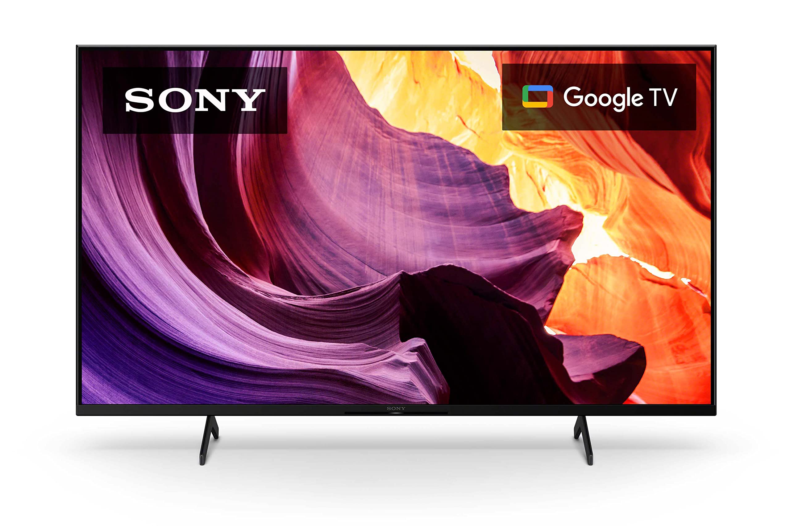 Sony 43 吋 4K 超高清電視 X80K 系列：LED 智慧 Google 電視，支援杜比視界 HDR KD43X80K - 2022 款