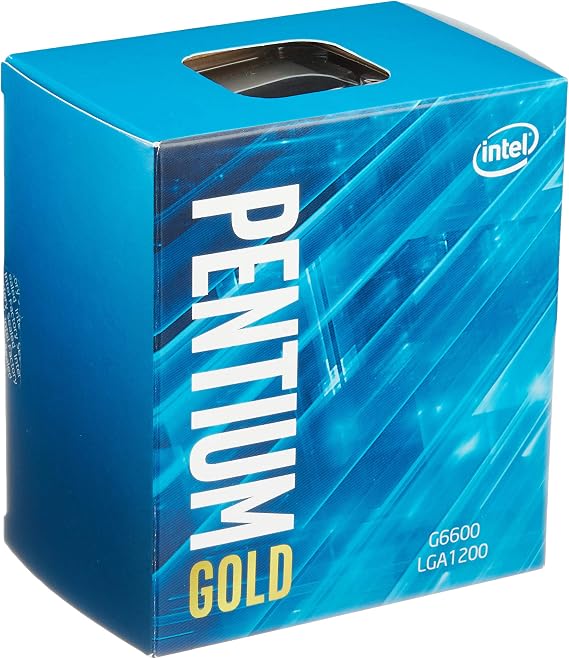 英特爾® 奔騰金牌 G-6600 桌上型處理器，雙核心，4.2 GHz，LGA1200 介面（Intel® 400 系列晶片組），58W