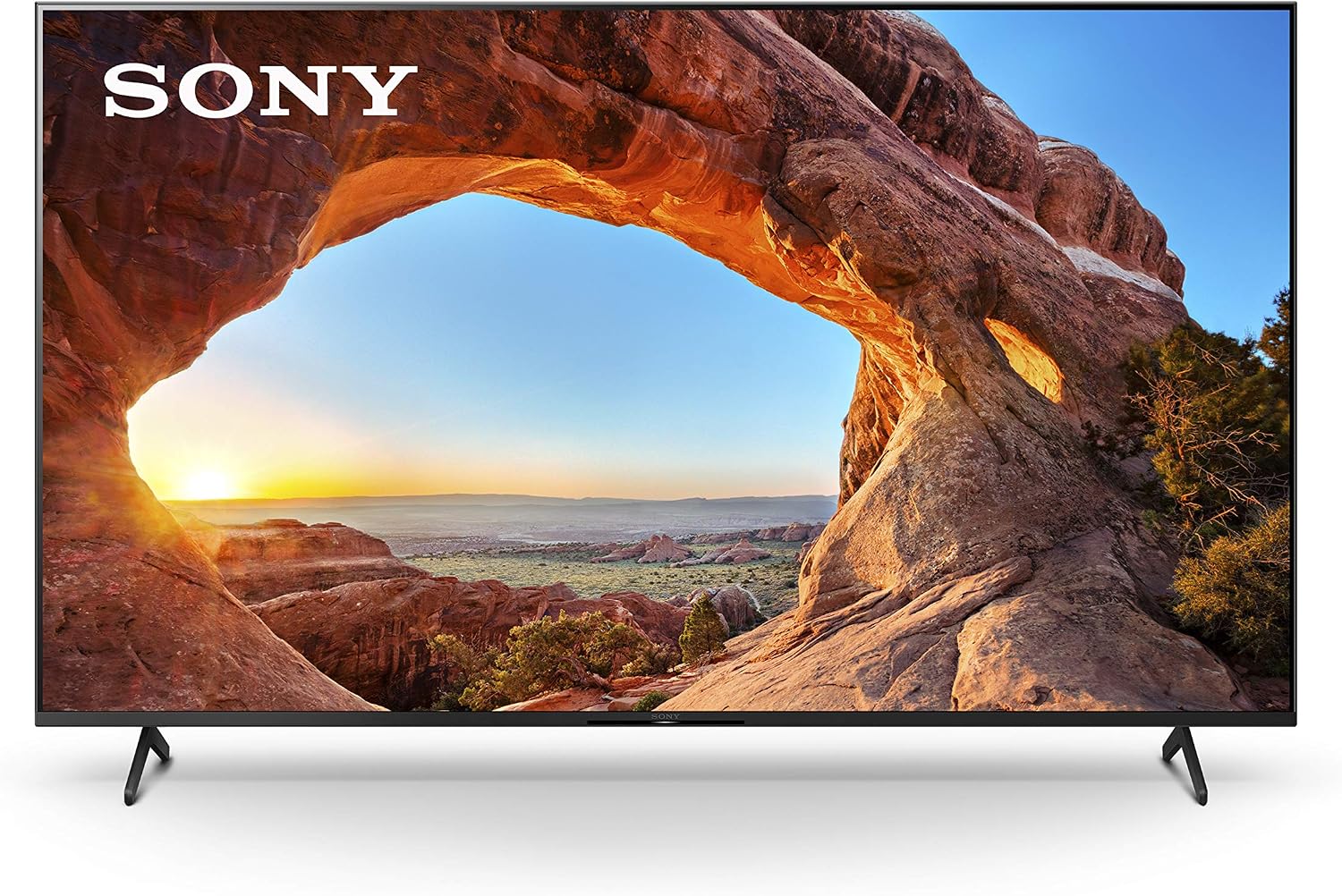 Sony X85J 65 吋電視：4K 超高清 LED 智慧電視，支援 Google 語音助手，原生 120Hz 更新率，杜比視界 HDR，相容於 Alexa 語音助理，型號 KD65X85J - 2021 款