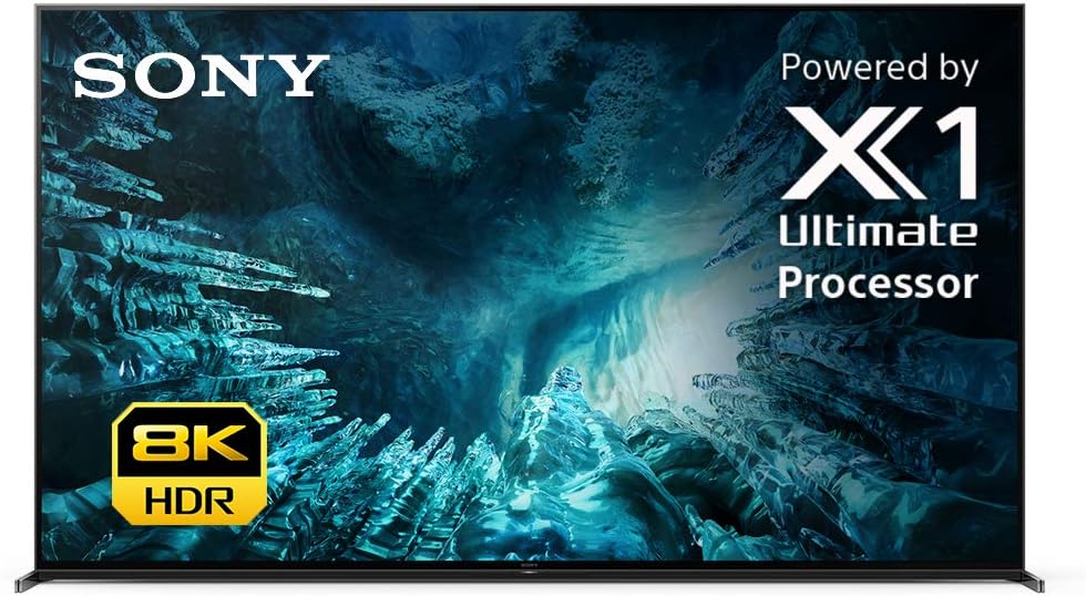 Sony Z8H 75 吋電視：8K 超高清智慧 LED 電視，支援 HDR 和 Alexa 語音助理 - 2020 款