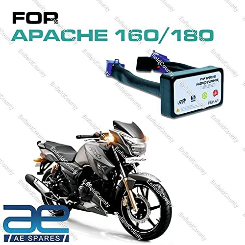 AEspares TVS Apache 160 180 PNP 危險警告模組適配器閃光器